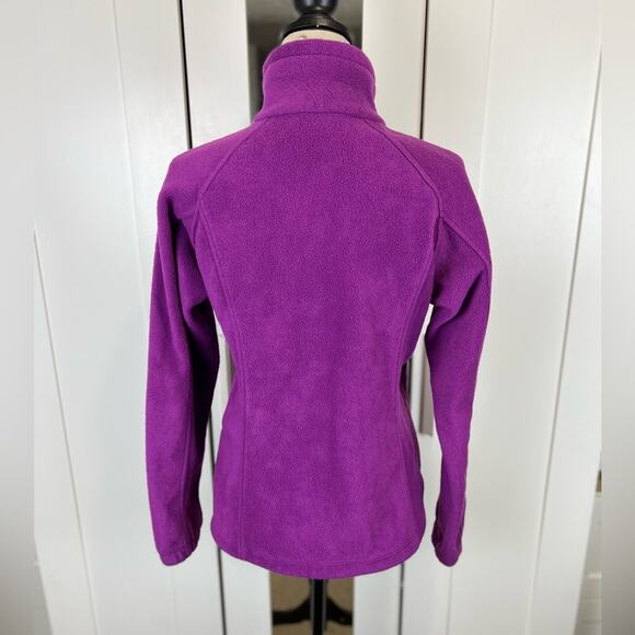 Columbia June Lake Purple Fleece Jacket Size Medium - Picture 4 of 9
